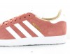 Adidas gazelle rose blanc or