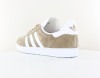 Adidas Gazelle taupe blanc