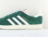 Adidas Gazelle vert blanc beige