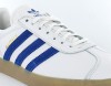 Adidas gazelle Blanc/Bleu/Gomme