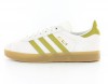 Adidas gazelle vintage white-metalic gold-gum