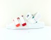 Adidas New adilette sandal 4.0 blanc orange rouge vert