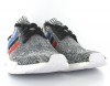 Adidas NMD_R1 Tri-color White/Core Red-Core Black