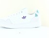 Adidas Ny 90 blanc violet bleu ciel