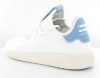 Adidas Pharell Williams Tennis HU Blanc bleu ciel