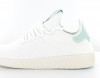 Adidas Pharell Williams Tennis HU Blanc vert mint