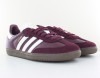 Adidas Samba og bordeaux blanc