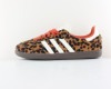 Adidas Samba og leopard orange