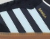 Adidas Samba og noir bleu ciel gomme