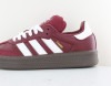 Adidas Samba xlg marron blanc