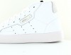 Adidas Sleek mid femme blanc or beige