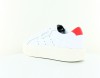 Adidas Sleek super blanc bleu ciel solar red