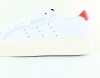 Adidas Sleek super blanc bleu ciel solar red