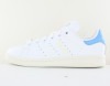 Adidas Stan smith blanc bleu ciel or