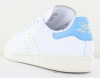 Adidas Stan smith blanc bleu ciel or