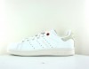 Adidas Stan smith blanc beige bert orange