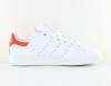 Adidas stan smith blanc orange fluo