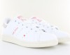 Adidas Stan smith blanc rose coeur