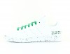 Adidas Stan smith clean classics blanc vert noir speackle