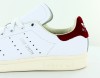 Adidas Stan Smith femme Blanc-Bordeaux