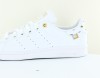 Adidas Stan smith femme blanc or argent