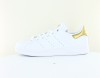 Adidas Stan smith femme blanc or