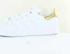 Adidas Stan smith femme blanc or