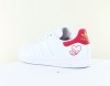 Adidas Stan smith femme blanc rose coeur