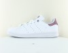 Adidas Stan smith femme blanc rose vernis