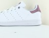 Adidas Stan smith femme blanc rose vernis