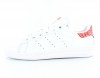 Adidas Stan Smith femme blanc-rouge-craquelé