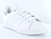 Adidas Stan smith femme triangle blanc-jaune-noir