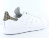 Adidas Stan smith femme triangle blanc-jaune-noir