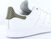 Adidas Stan smith femme triangle blanc-jaune-noir
