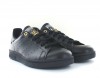 Adidas Stan smith femme noir or argent