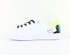 Adidas stan smith x fiorucci blanc jaune noir