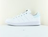 Adidas Stan smith j blanc bleu turquoise