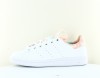 Adidas Stan smith J blanc rose beige turquoise