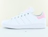 Adidas Stan smith j blanc rose coeur