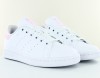 Adidas Stan smith j blanc rose coeur