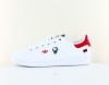 Adidas Stan smith j hello kitty blanc rouge