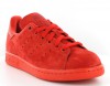 Adidas stan smith monochrome suede ROUGE