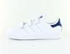 Adidas Stan smith scratch CF blanc bleu