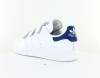 Adidas Stan smith scratch CF blanc bleu