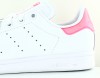 Adidas Stan Smith transparent femme blanc rose fluo