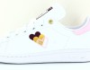 Adidas Stan smith triple coeur blanc or violet rose