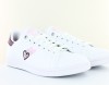 Adidas Stan smith triple coeur blanc rose argent bordeaux