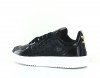 Adidas Supercourt femme noir vernis or blanc