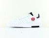 Adidas Supercourt originals logo blanc rouge noir