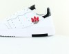 Adidas Supercourt originals logo blanc rouge noir